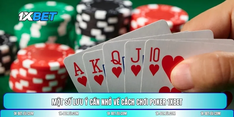 cách chơi Poker 1XBET