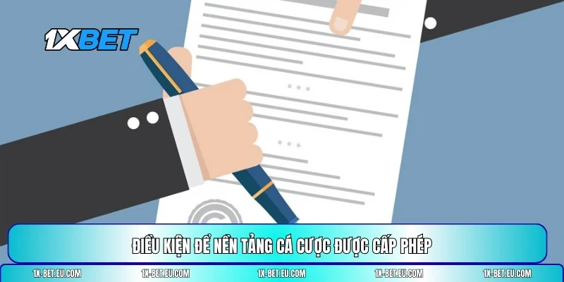 giấy phép hoạt động 1XBET